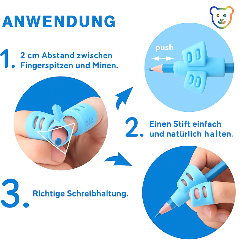 Lernspielwelt – Schreibhalter Korrektor für Kinder