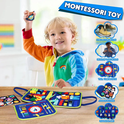 Lernspielwelt – Montessori Beschäftigungsbrett