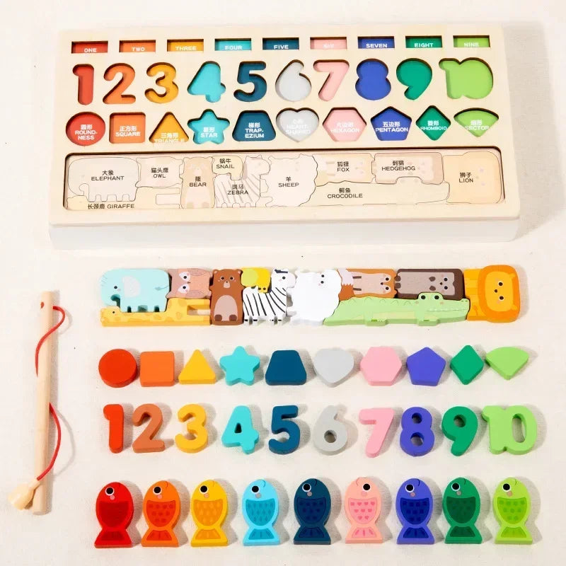 Educational game world - Montessori math set 