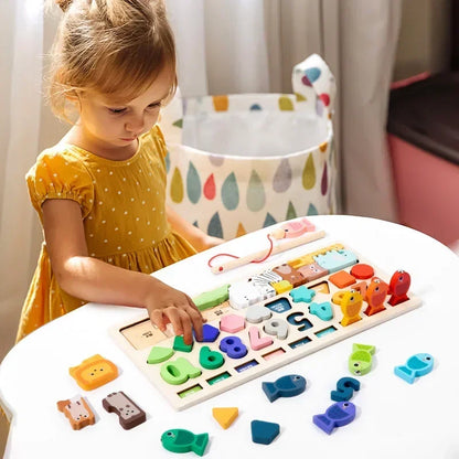 Educational game world - Montessori math set 