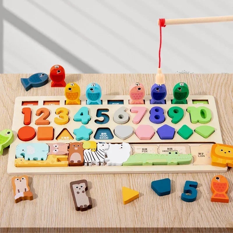 Educational game world - Montessori math set 