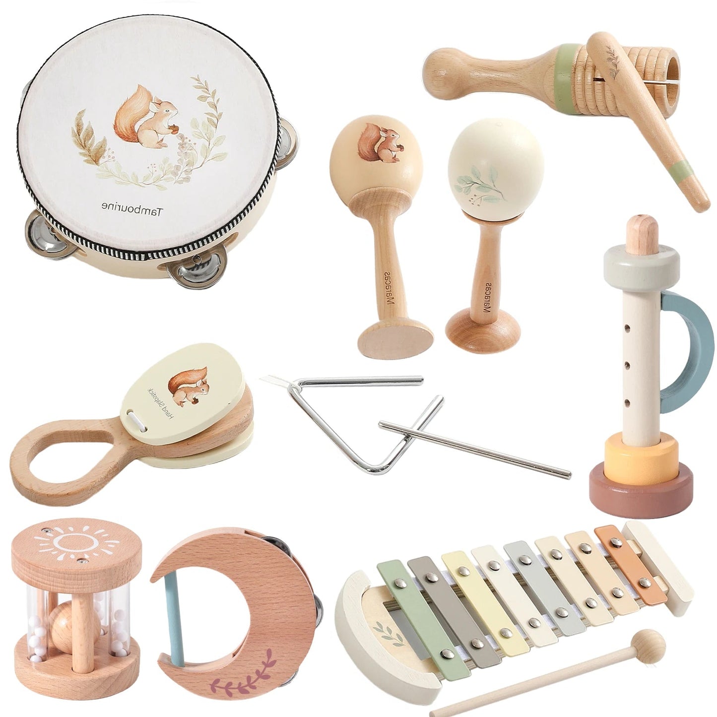 Lernspielwelt - Holzinstrumente für Kinder